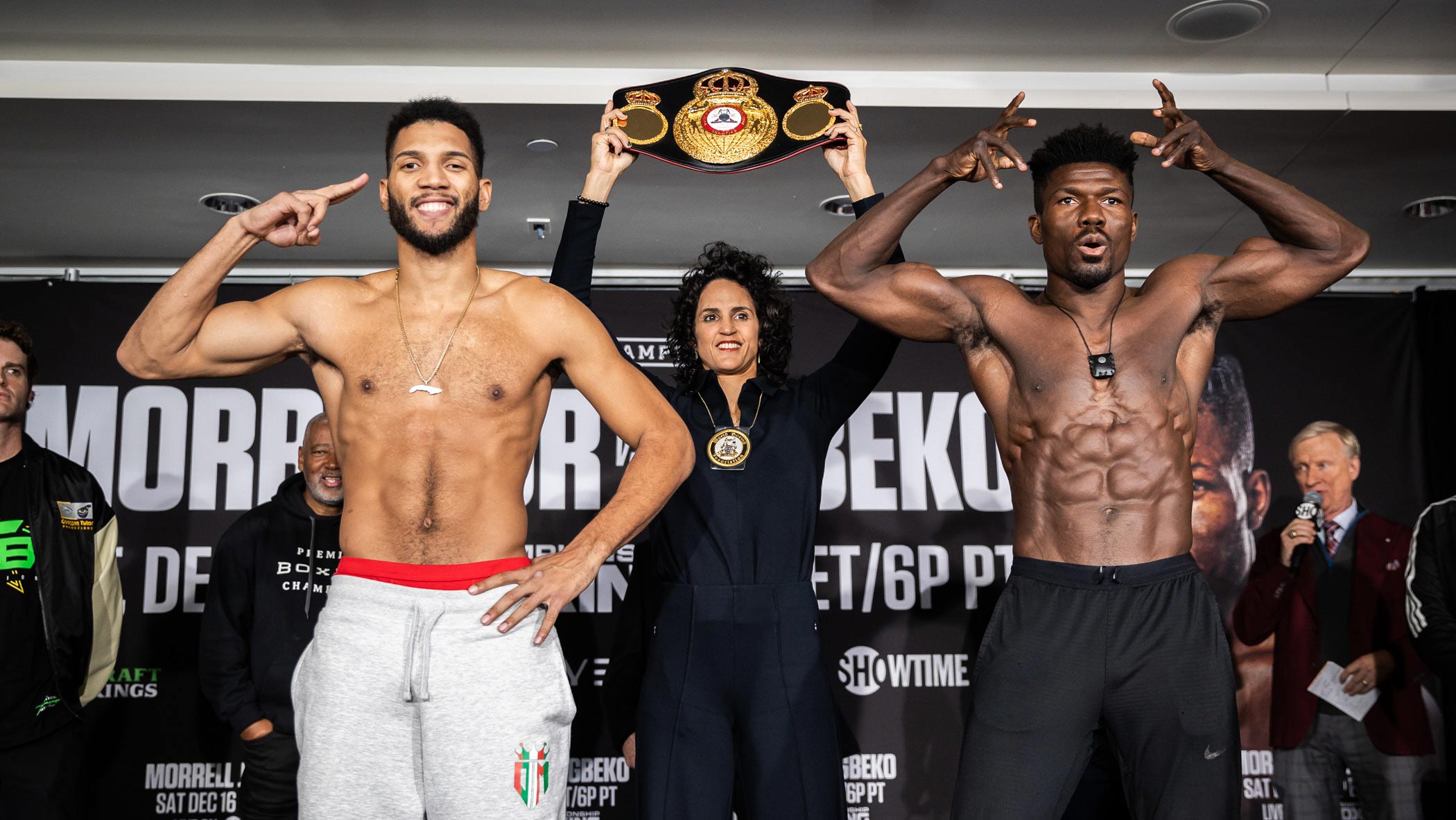 David Morrell Jr. vs. Sena Agbeko Going Out With A Bang