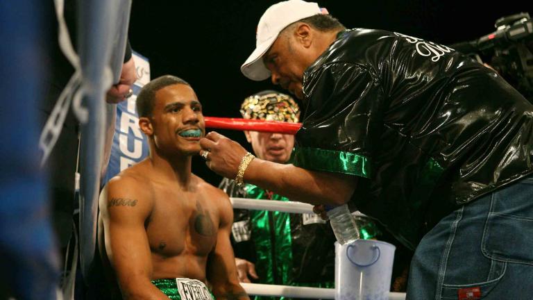 Andre Dirrell and Victor Oganov