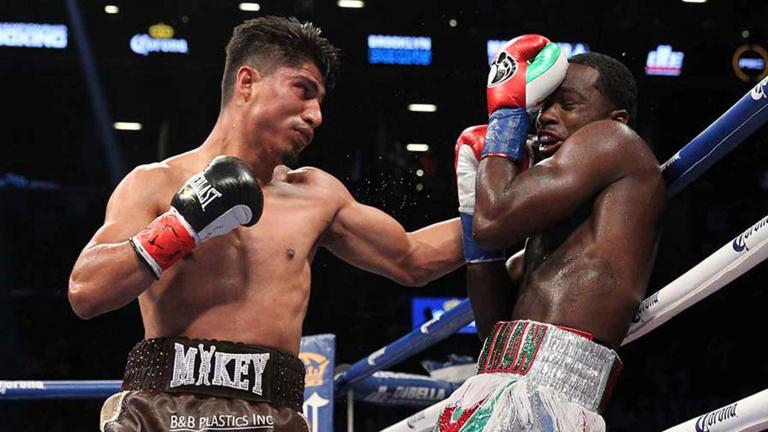 Mikey Garcia and Adrien Broner