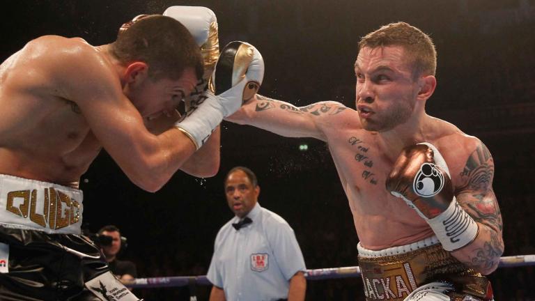 Carl Frampton and Scott Quigg