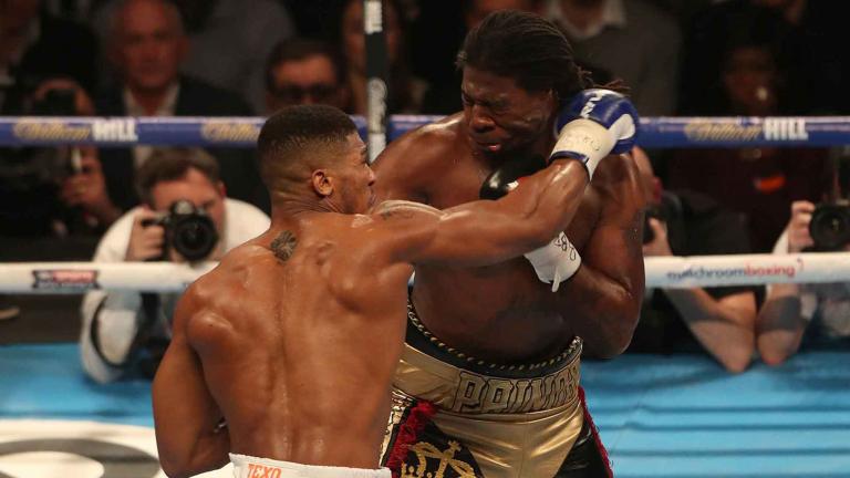 Charles Martin and Anthony Joshua