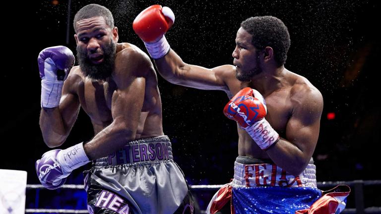 Lamont Peterson and Felix Diaz