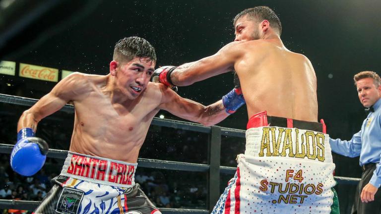 Leo Santa Cruz vs Chris Avalos