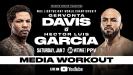 FIGHT WEEK MEDIA WORKOUT | #DavisGarcia