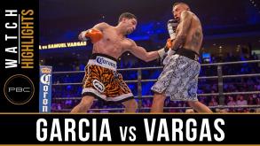 Garcia vs Vargas highlights: November 12, 2016