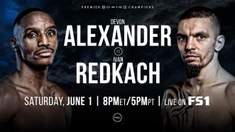 Former World Champ Devon Alexander meets Ivan Redkach June 1 on FS1