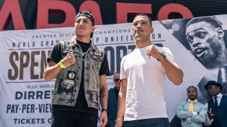 Mario Barrios meets Batyr Akhmedov for WBA 140-LB title Sept. 28 on FOX PPV