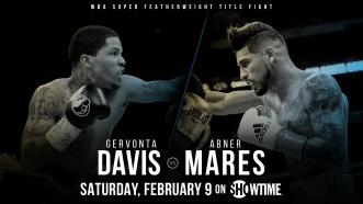 Gervonta Davis meets Abner Mares February 9 on Showtime