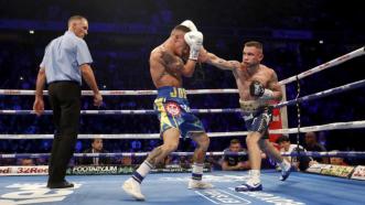 Josh Warrington retains IBF featherweight title with UD win over Carl Frampton