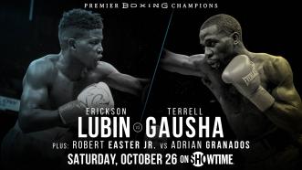 Top 154-LB contender Erickson Lubin faces U.S. Olympian Terrell Gausha Oct. 26 on Showtime