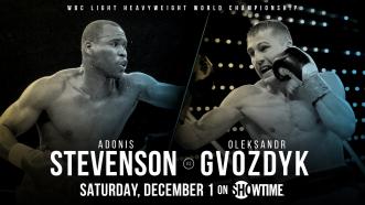 Light heavyweight champ Adonis Stevenson returns Dec. 1 in Quebec City, Canada