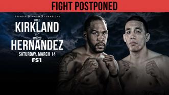 PBC on FS1 event on March 14 in Maryland Postponed