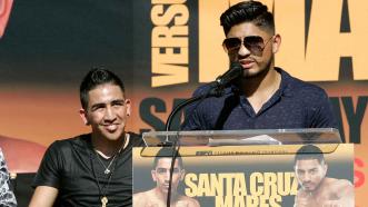 Abner Mares and Leo Santa Cruz
