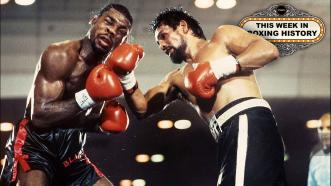 Roberto Duran and Iran Barkley