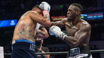 Deontay Wilder and Chris Arreola