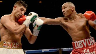 Devon Alexander and Amir Khan