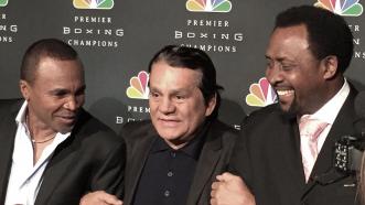 Roberto Duran, Sugar Ray Leonard, Thomas Hearns