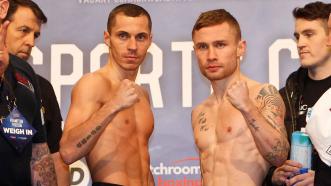 Carl Frampton and Scott Quigg 