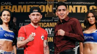 Carl Frampton and Leo Santa Cruz