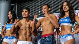 Mikey Garcia and Elio Rojas