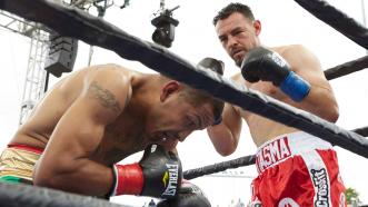 Robert Guerrero and Aron Martinez