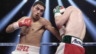 Josesito Lopez and Canelo Alvarez