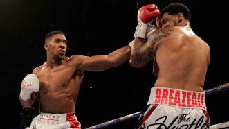 Anthony Joshua and Dominic Breazeale