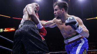 Phil Lo Greco and Errol Spence Jr.