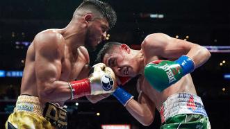 Leo Santa Cruz and Abner Mares