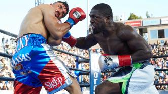 Victor Ortiz and Andre Berto