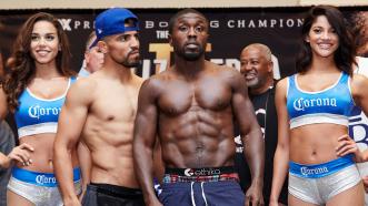 Victor Ortiz and Andre Berto