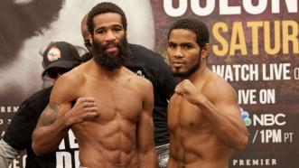 Lamont Peterson and Felix Diaz