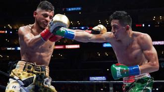 Leo Santa Cruz and Abner Mares