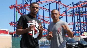 Errol Spence Jr. and Leonard Bundu