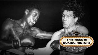 Ezzard Charles and Pat Valentino
