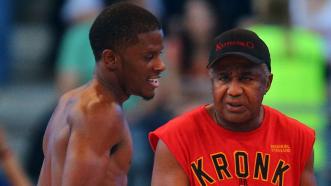 Tony Harrison and Emanuel Steward