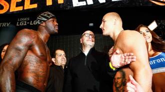 Deontay Wilder and Artur Szpilka