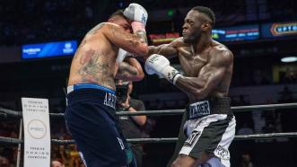 Deontay Wilder and Chris Arreola