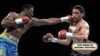 Thomas Hearns and Virgil Hill