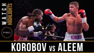 Korobov vs Aleem - Watch Fight Highlights | May 11, 2019