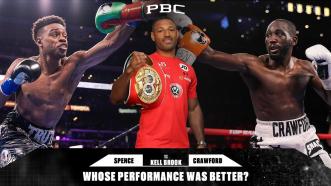 Who Performed Better Against Kell Brook: Errol Spence Jr. or Terence Crawford?