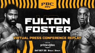 FULTON vs. FOSTER Virtual Press Conference Replay