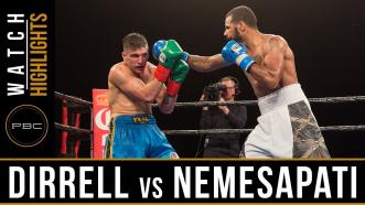 Dirrell vs Nemesapati highlights: January 13, 2017