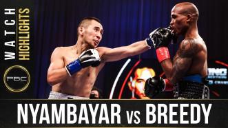 Nyambayar vs Breedy - Watch Fight Highlights | September 19, 2020