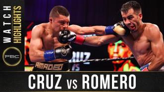 Cruz vs Romero - Watch Fight Highlights | March 13, 2021