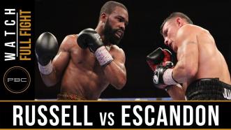Russell vs Escandon Full Fight: May 20, 2017 - PBC on Showtime