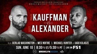 Kauffman vs Alexander Preview: June 10, 2018 - PBC on FS1