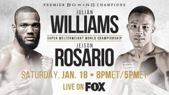 Williams vs Rosario PREVIEW: January 18, 2020 | PBC on FOX
