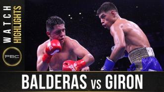 Balderas vs Giron - Watch Fight Highlights | December 21, 2019