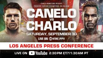 Canelo Alvarez vs. Jermell Charlo Los Angeles Press Conference | #CaneloCharlo